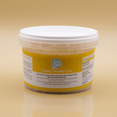 Creme Crocante Coco 500gr - JustAddLove